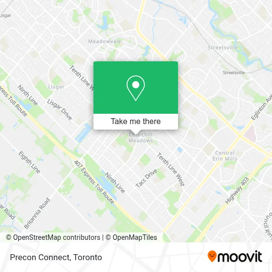 Precon Connect map