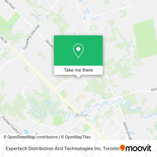 Expertech Distribution And Technologies Inc map
