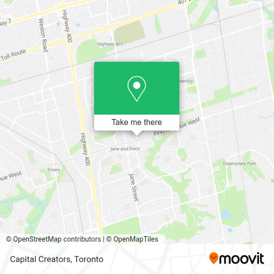 Capital Creators map