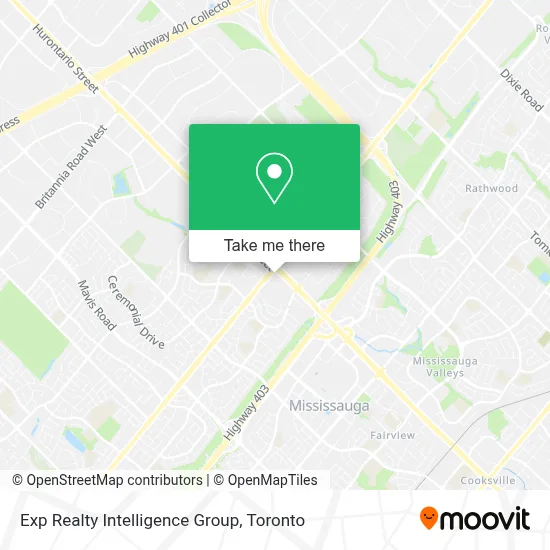 Exp Realty Intelligence Group map