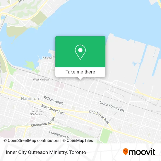 Inner City Outreach Ministry map