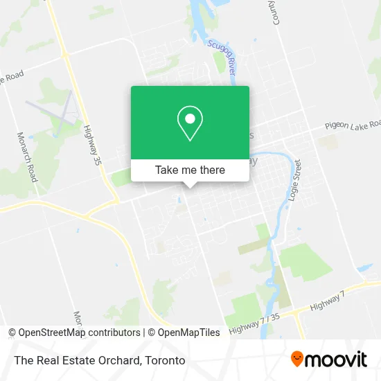 The Real Estate Orchard map