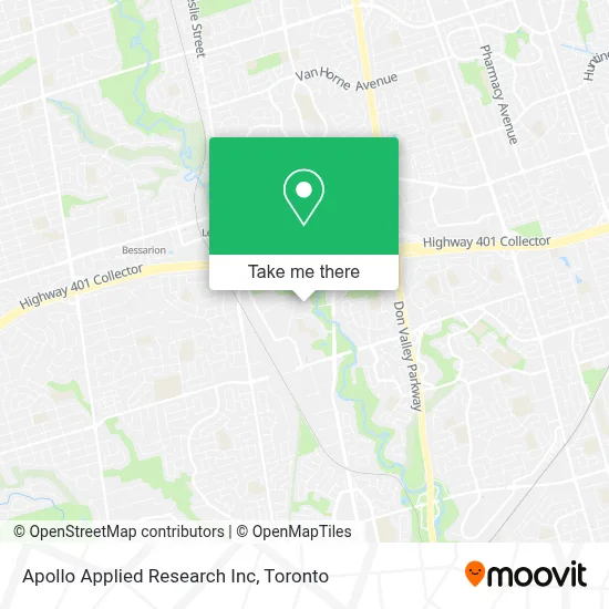 Apollo Applied Research Inc map