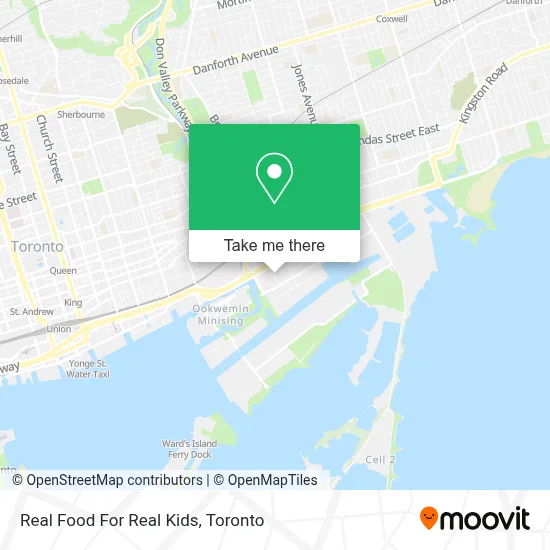 Real Food For Real Kids map