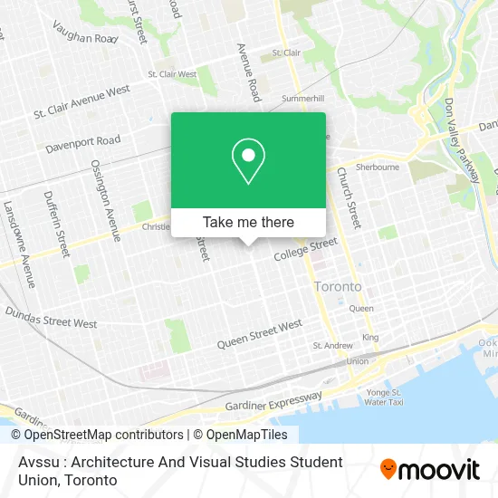 Avssu : Architecture And Visual Studies Student Union map