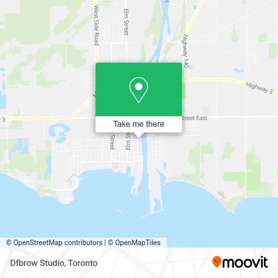 Dfbrow Studio map
