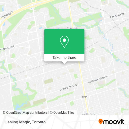 Healing Magic map