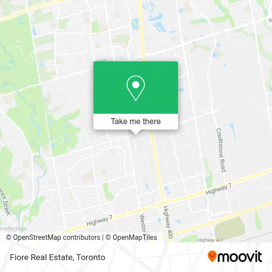 Fiore Real Estate map