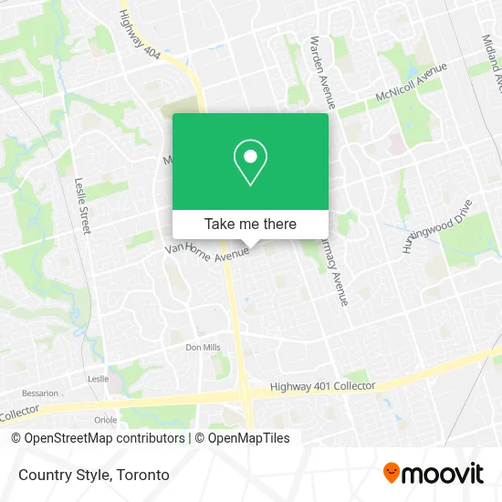 Country Style map