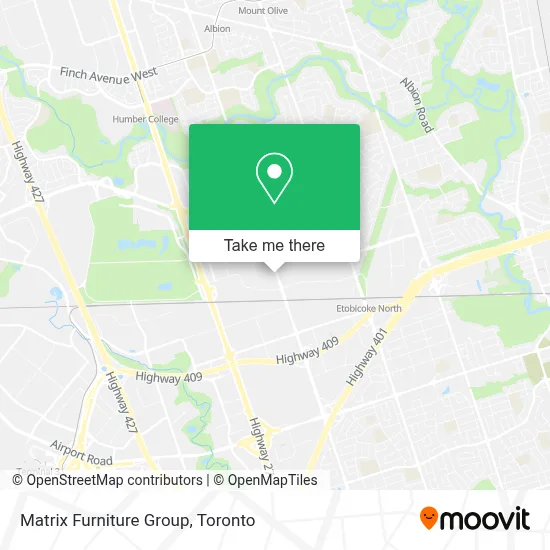 Matrix Furniture Group map