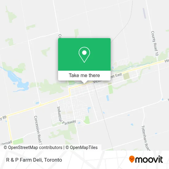 R & P Farm Deli plan