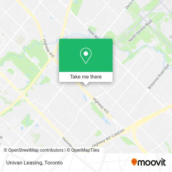 Univan Leasing map
