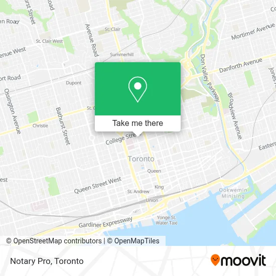 Notary Pro map