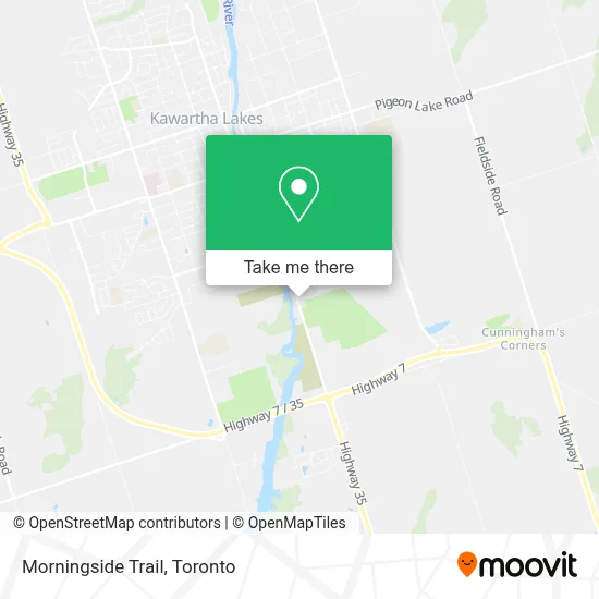 Morningside Trail map
