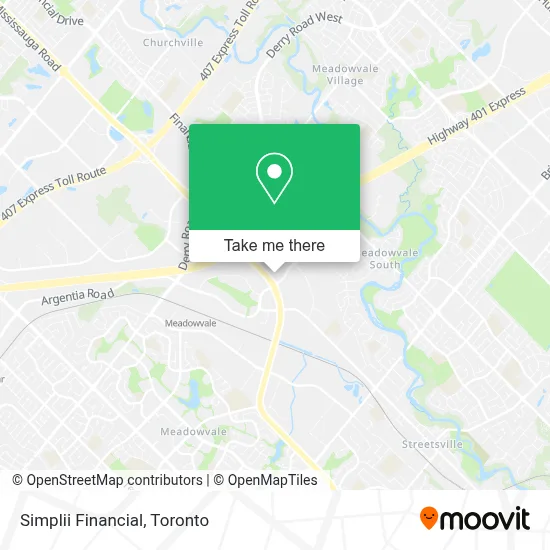 Simplii Financial map