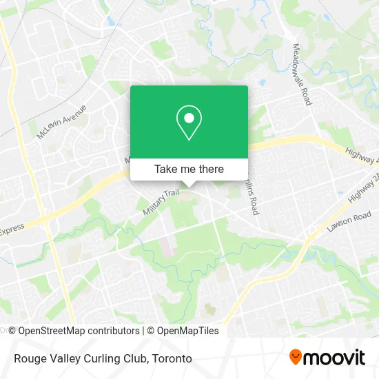 Rouge Valley Curling Club plan