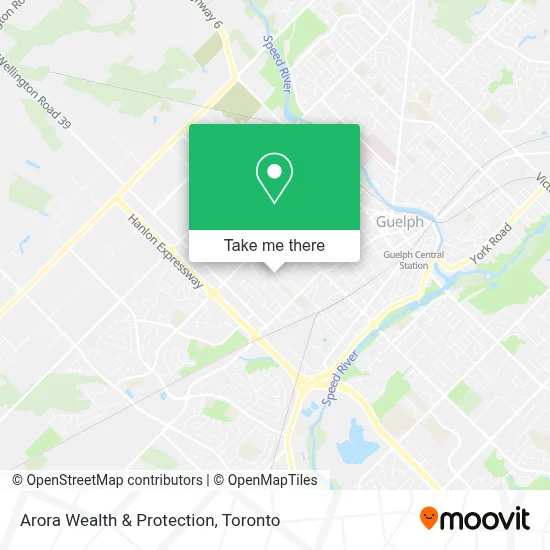 Arora Wealth & Protection map