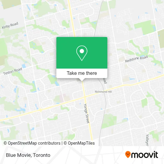 Blue Movie map