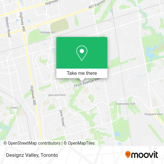 Designz Valley map
