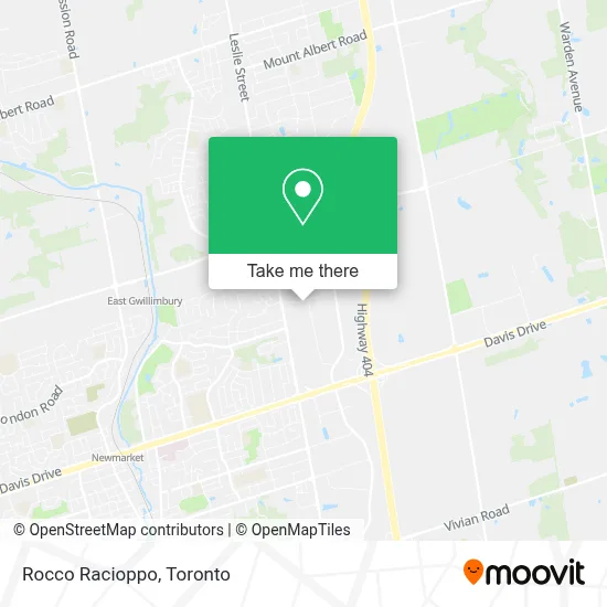 Rocco Racioppo plan