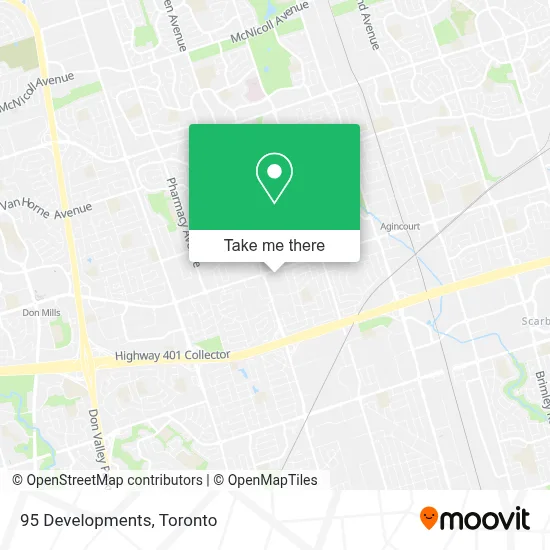 95 Developments map