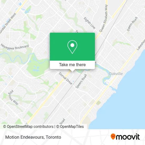 Motion Endeavours map