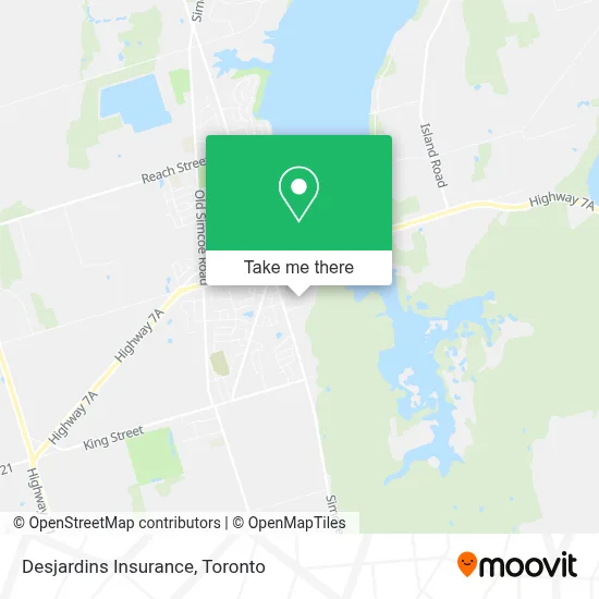 Desjardins Insurance map