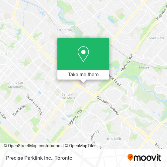 Precise Parklink Inc. map