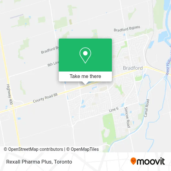Rexall Pharma Plus map