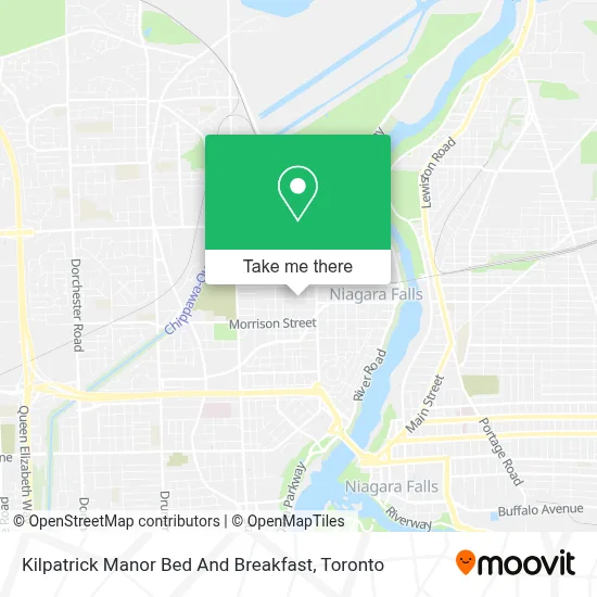Kilpatrick Manor Bed And Breakfast map