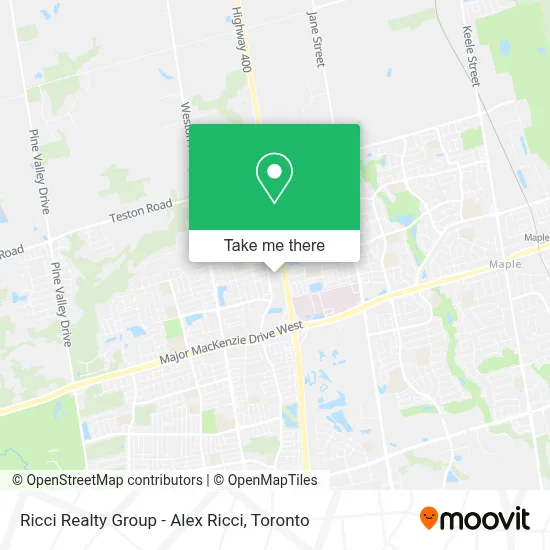 Ricci Realty Group - Alex Ricci plan