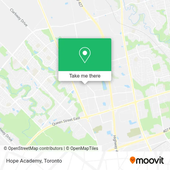 Hope Academy map