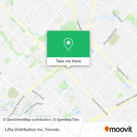 Lifta Distribution Inc map