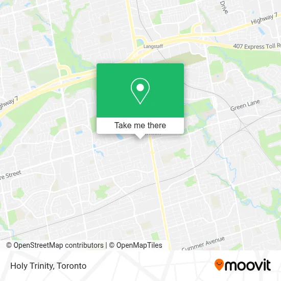 Holy Trinity map