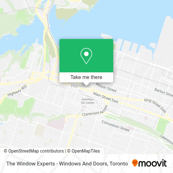 The Window Experts - Windows And Doors map