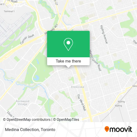 Medina Collection map