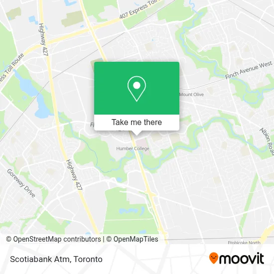 Scotiabank Atm map