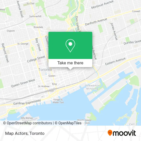 Map Actors map