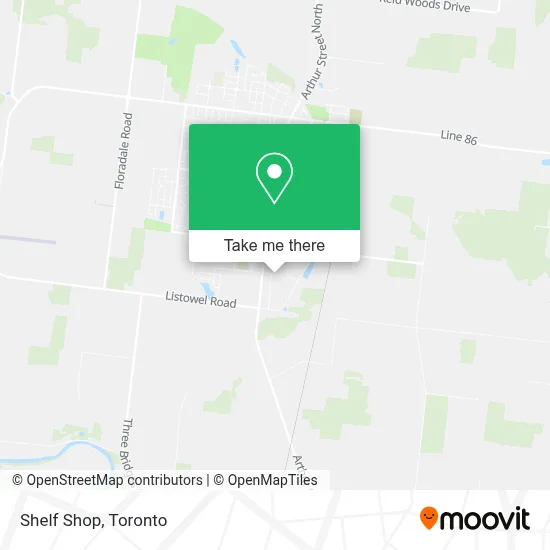 Shelf Shop map