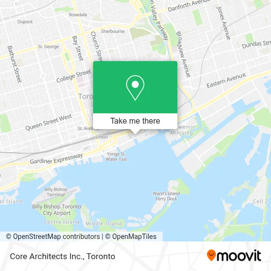 Core Architects Inc. map