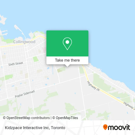Kidzpace Interactive Inc map
