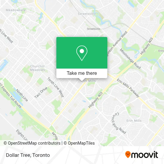 Dollar Tree map