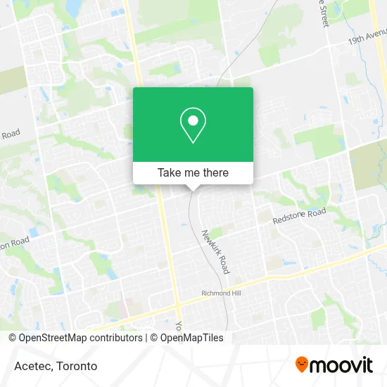 Acetec map