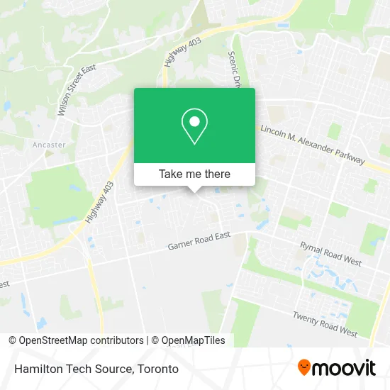 Hamilton Tech Source plan