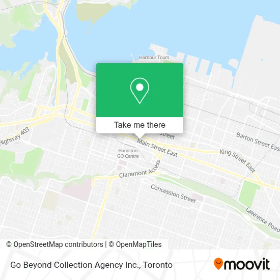 Go Beyond Collection Agency Inc. map