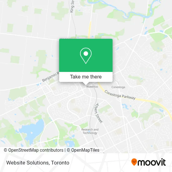 Website Solutions map