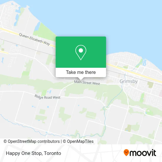 Happy One Stop map