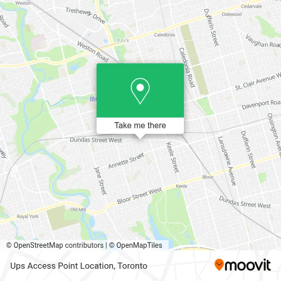 Ups Access Point Location plan