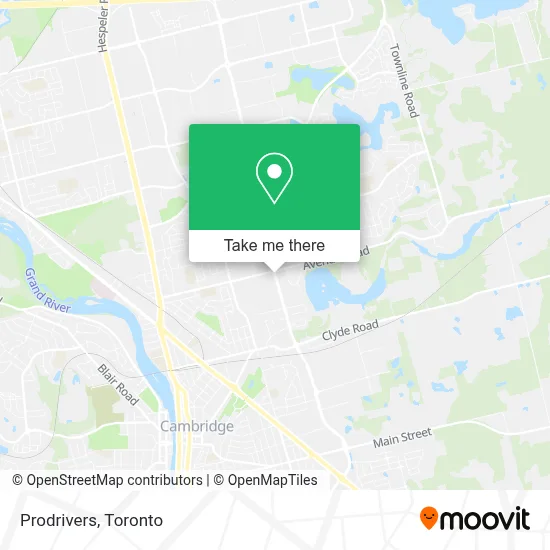 Prodrivers map