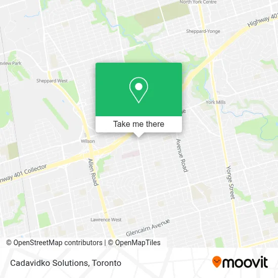 Cadavidko Solutions map